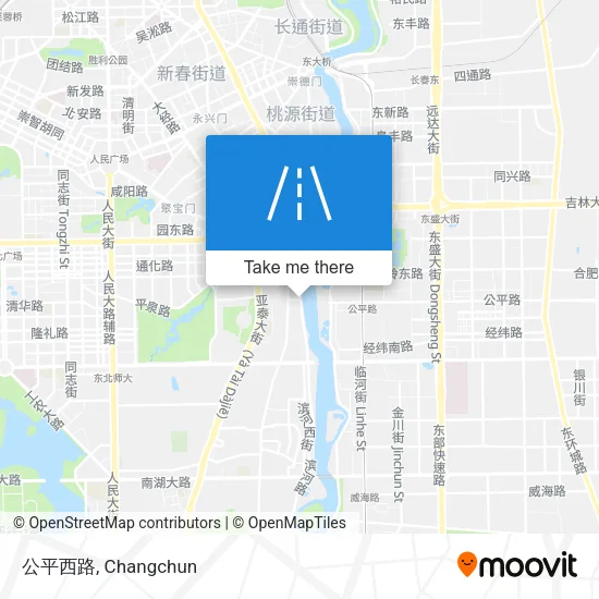 公平西路 map