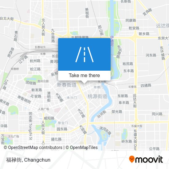福禄街 map