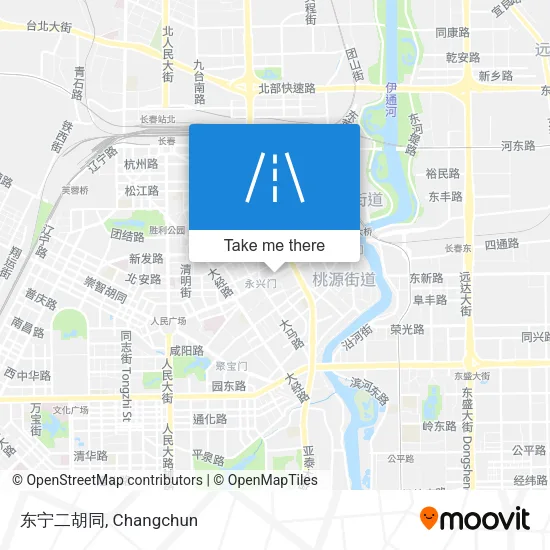东宁二胡同 map