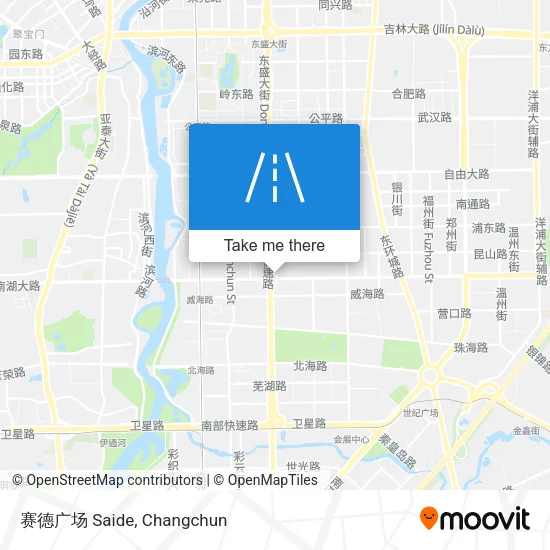 赛德广场 Saide map
