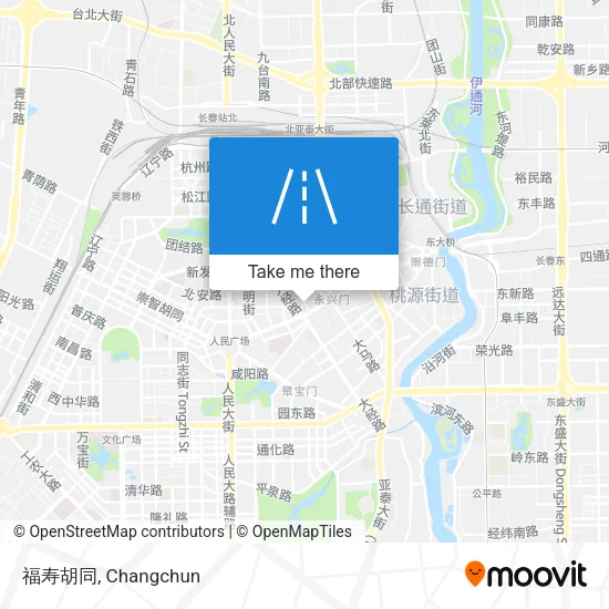 福寿胡同 map