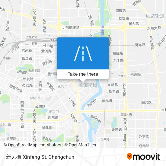 新风街 Xinfeng St map