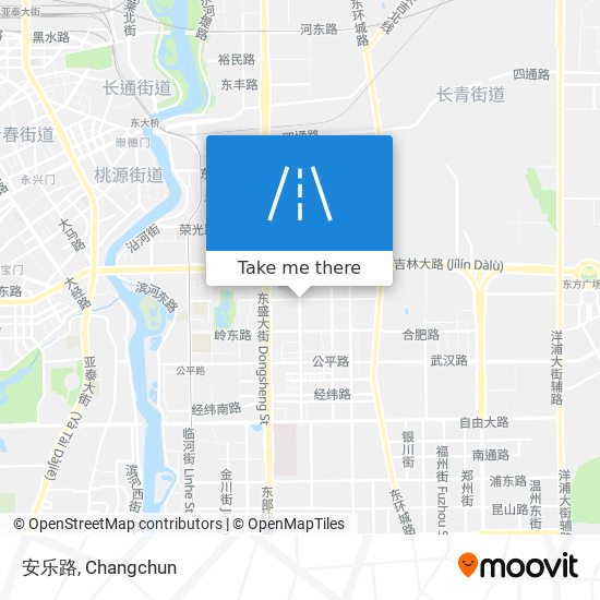 安乐路 map