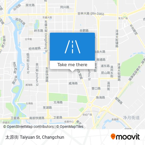 太原街 Taiyuan St map