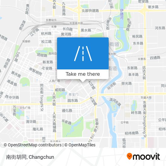 南街胡同 map