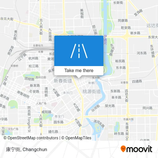 康宁街 map