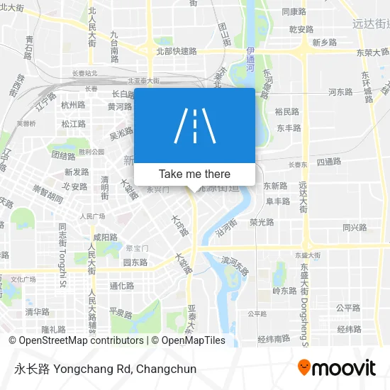 永长路 Yongchang Rd map