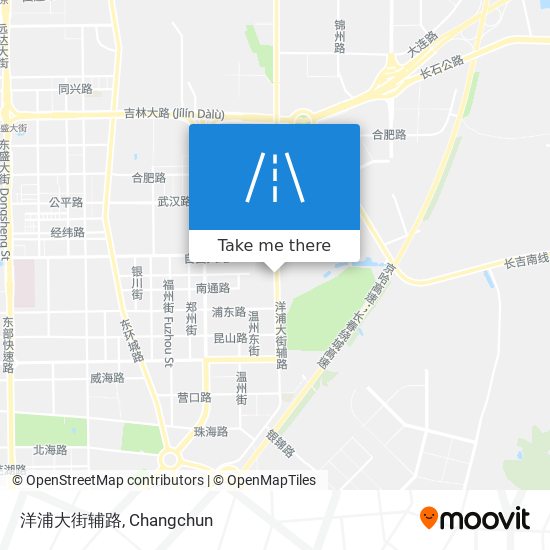 洋浦大街辅路 map