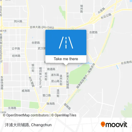 洋浦大街辅路 map