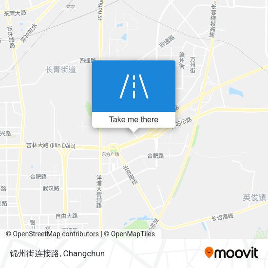 锦州街连接路 map