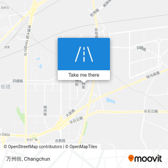 万州街 map