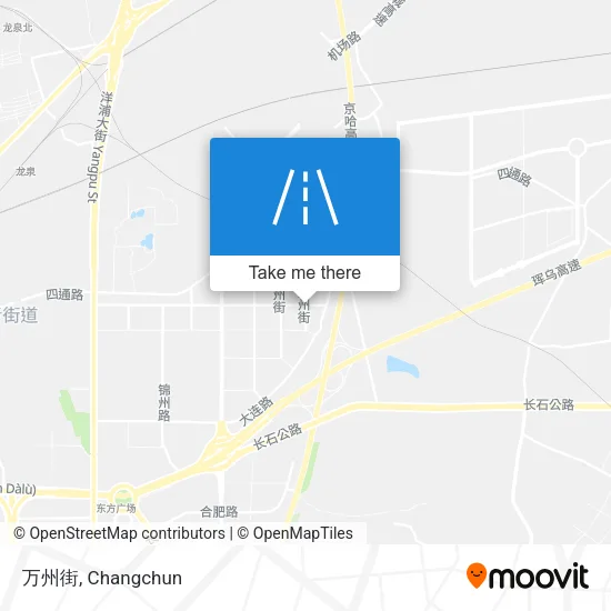 万州街 map