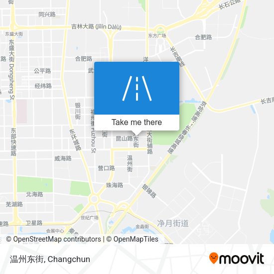 温州东街 map