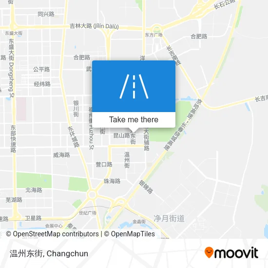 温州东街 map