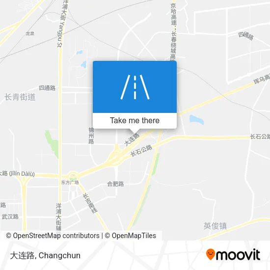 大连路 map