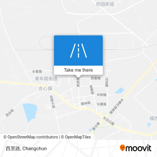 西景路 map
