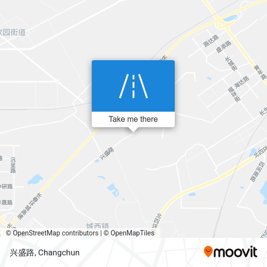 兴盛路 map