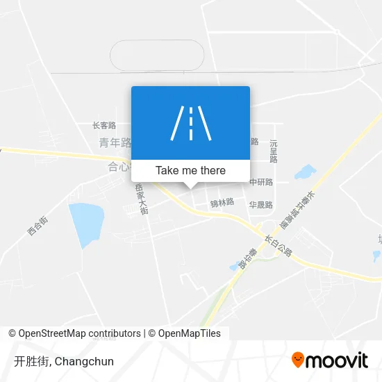 开胜街 map