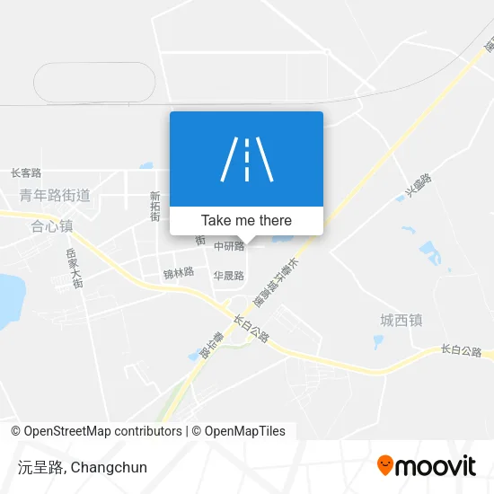 沅呈路 map