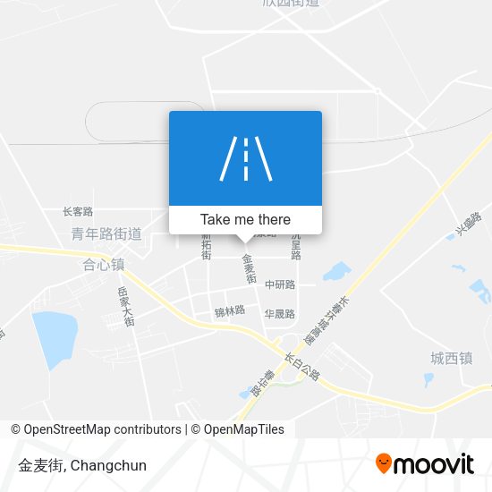 金麦街 map