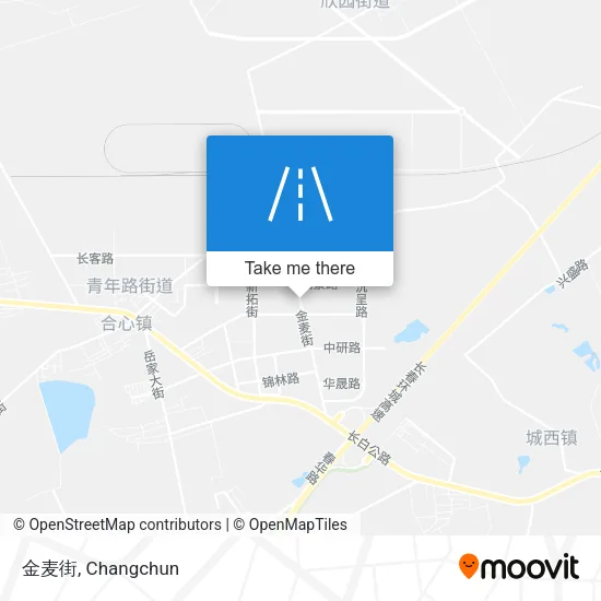 金麦街 map