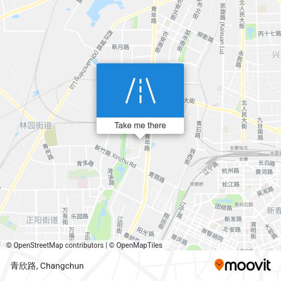 青欣路 map