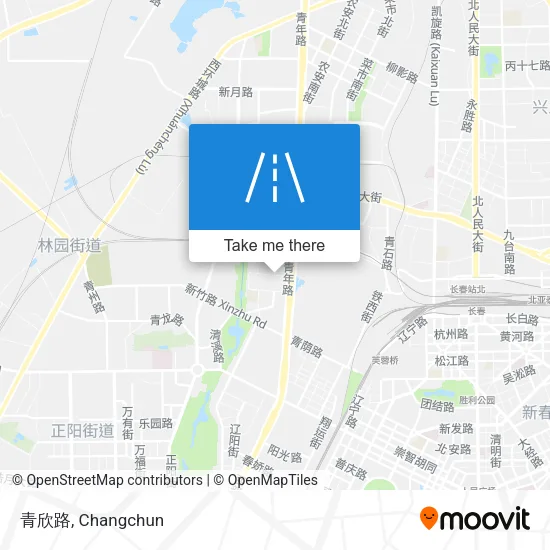 青欣路 map