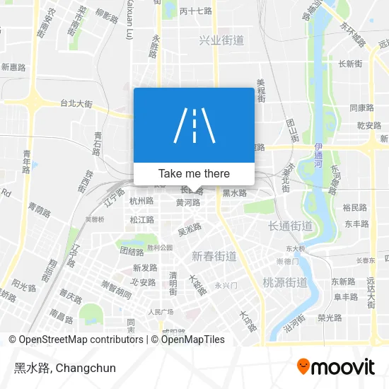 黑水路 map