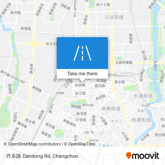 丹东路 Dandong Rd map
