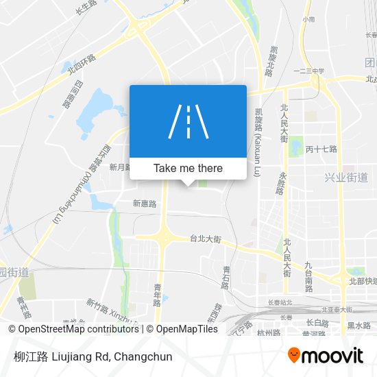 柳江路 Liujiang Rd map