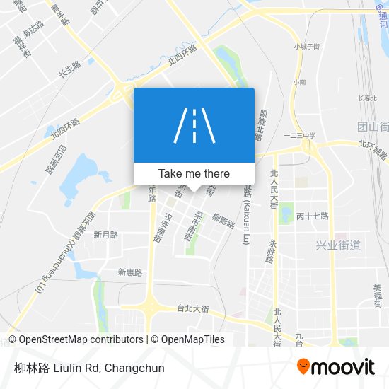 柳林路 Liulin Rd map