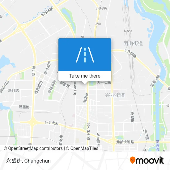 永盛街 map