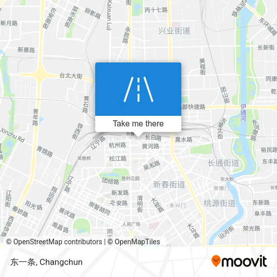 东一条 map