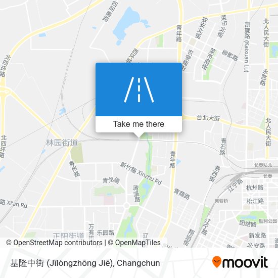 基隆中街 (Jīlòngzhōng Jiē) map