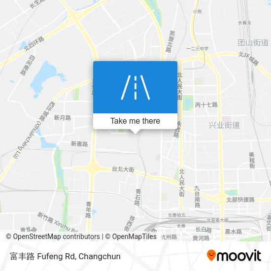 富丰路 Fufeng Rd map