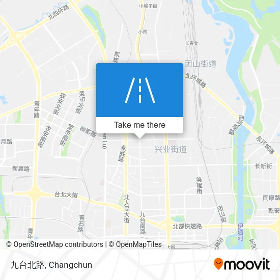 九台北路 map