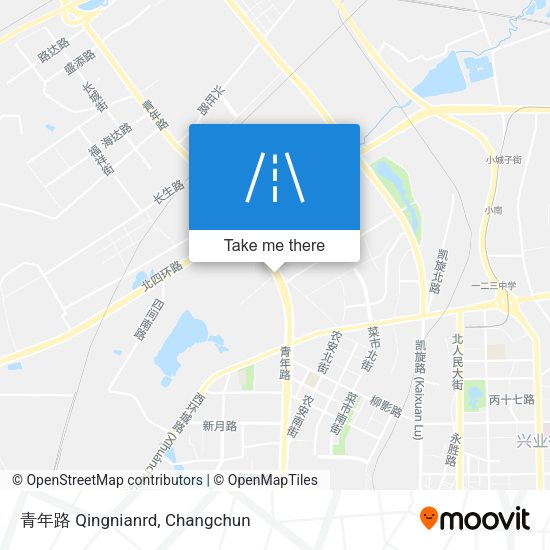 青年路 Qingnianrd map