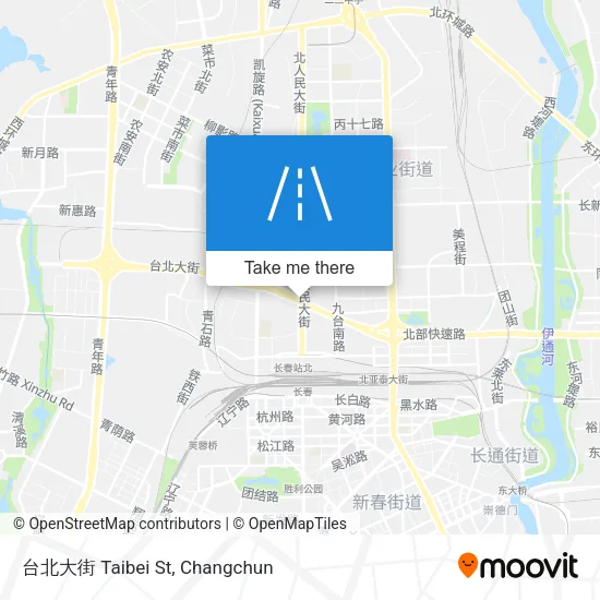台北大街 Taibei St map