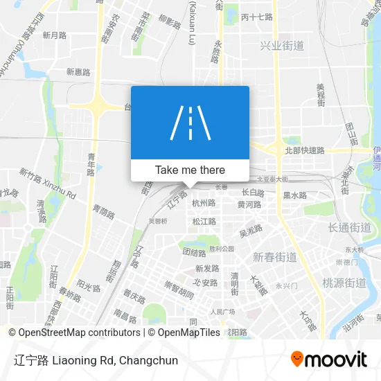 辽宁路 Liaoning Rd map