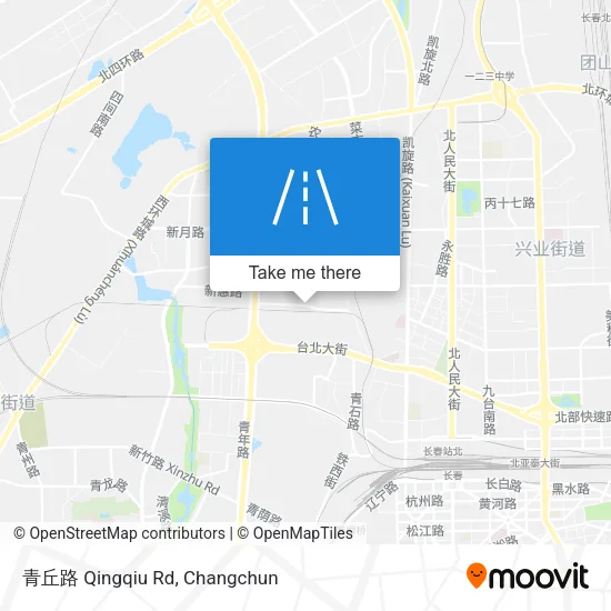 青丘路 Qingqiu Rd map