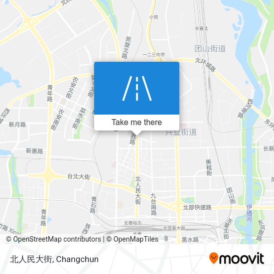 北人民大街 map