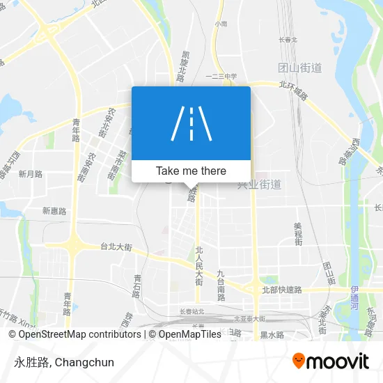 永胜路 map