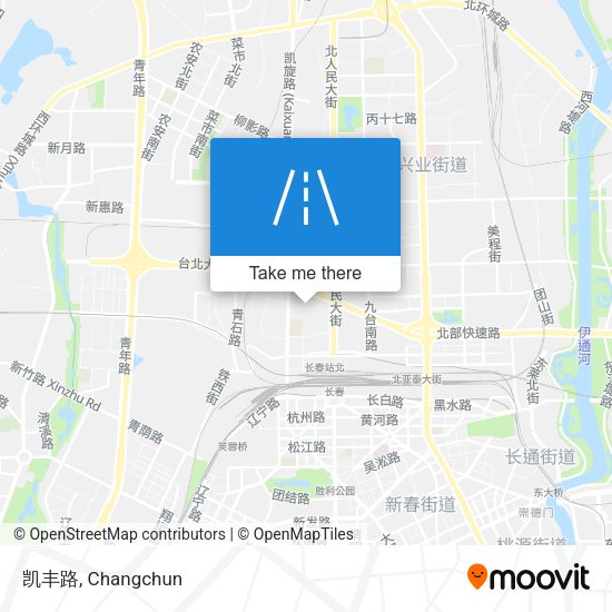凯丰路 map