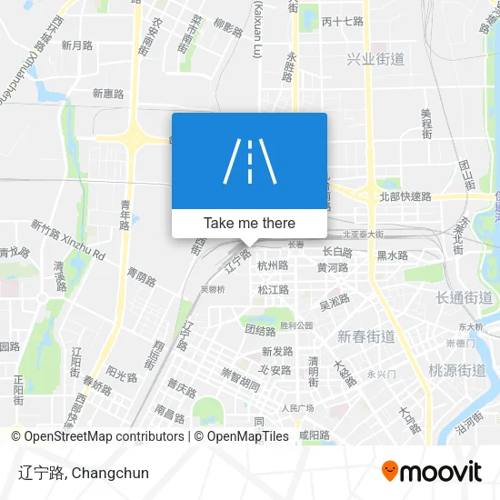 辽宁路 map