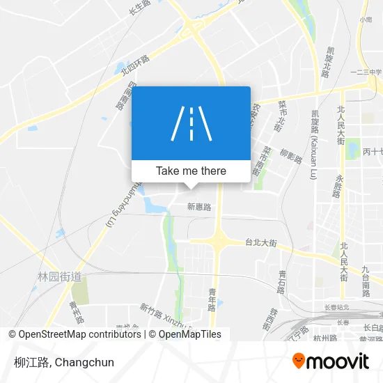 柳江路 map