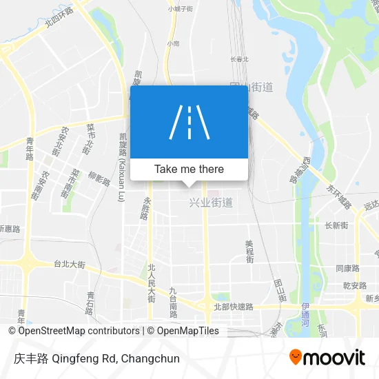庆丰路 Qingfeng Rd map
