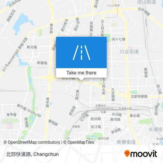 北部快速路 map