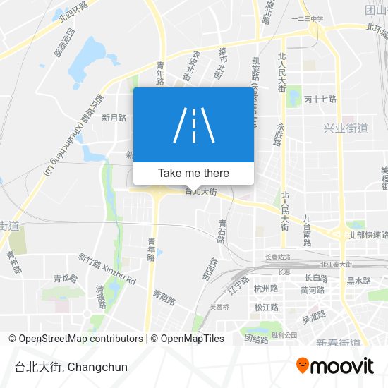台北大街 map