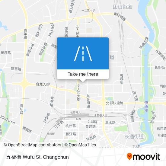 五福街 Wufu St map
