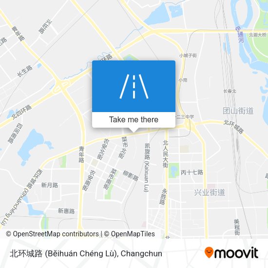 北环城路 (Bĕihuán Chéng Lù) map